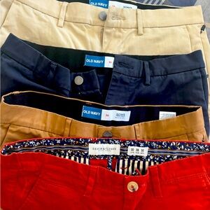 4 pair of shorts